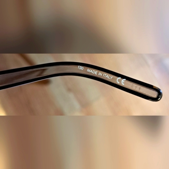 Chloe Clear Grey Cat Eye Neutral Designer Sunglasses Sunnies Glasses Frames - Picture 5 of 7